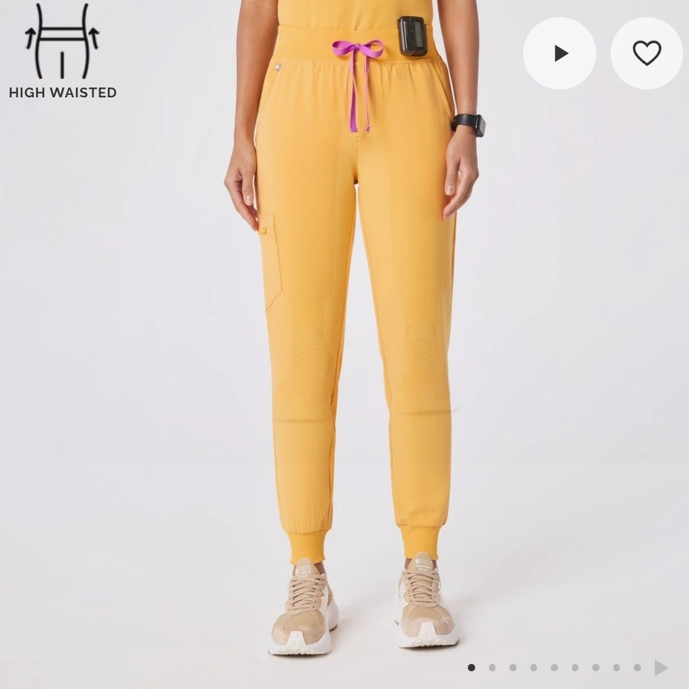 Figs Yellow (Dandelion) Jogger Pants